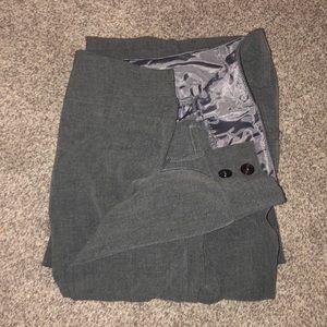 Grey slacks